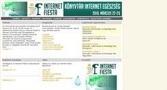 Desktop Screenshot of fiesta.kjmk.hu